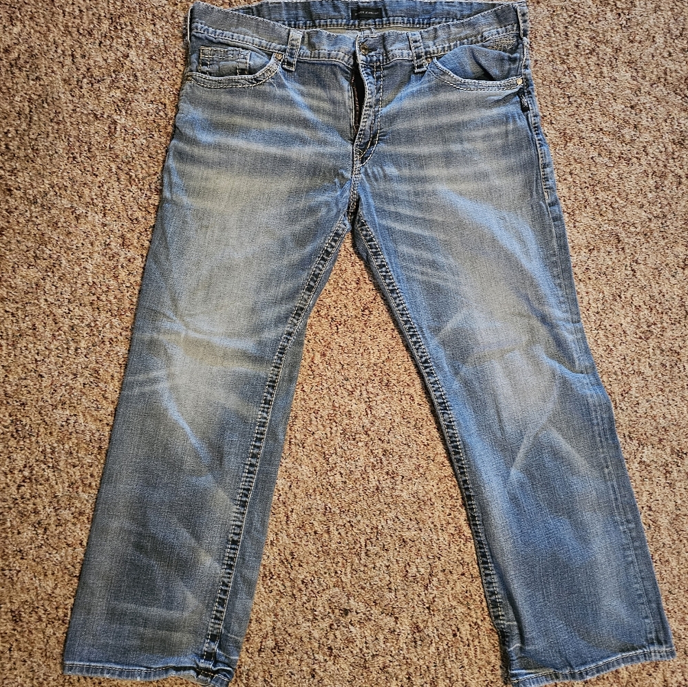 Silver men's jeans Zac W42/L32 #4